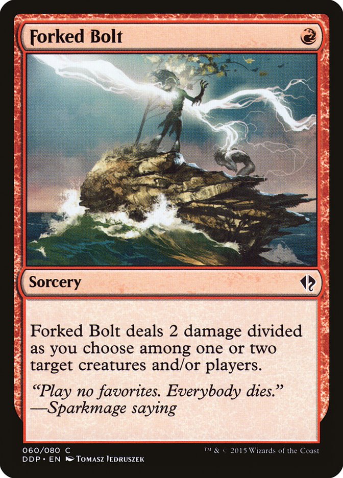 Forked Bolt [Duel Decks: Zendikar vs. Eldrazi] - Devastation Store | Devastation Store