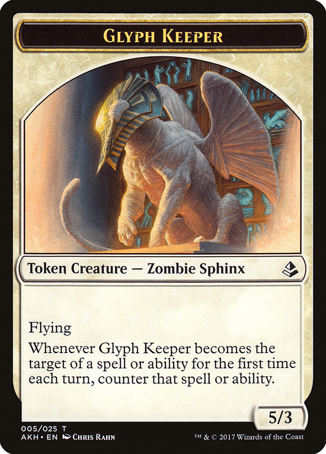 Glyph Keeper [Amonkhet Tokens] | Devastation Store