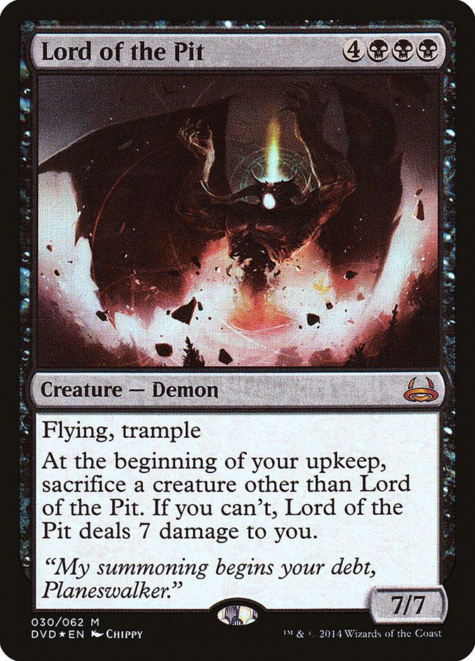 Lord of the Pit (Divine vs. Demonic) [Duel Decks Anthology] - Devastation Store | Devastation Store