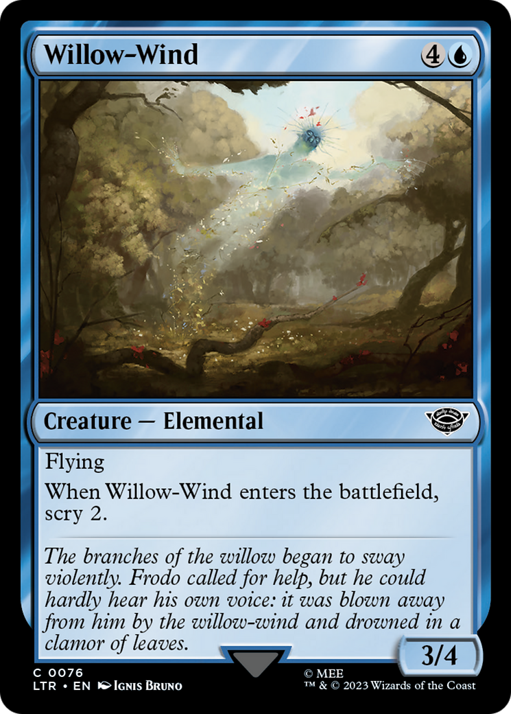 Willow-Wind [The Lord of the Rings: Tales of Middle-Earth] | Devastation Store