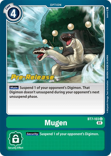 Mugen [BT7-103] [Next Adventure Pre-Release Cards] | Devastation Store