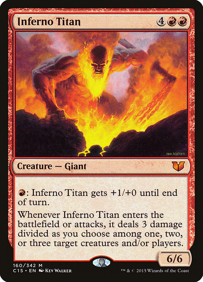 Inferno Titan [Commander 2015] | Devastation Store
