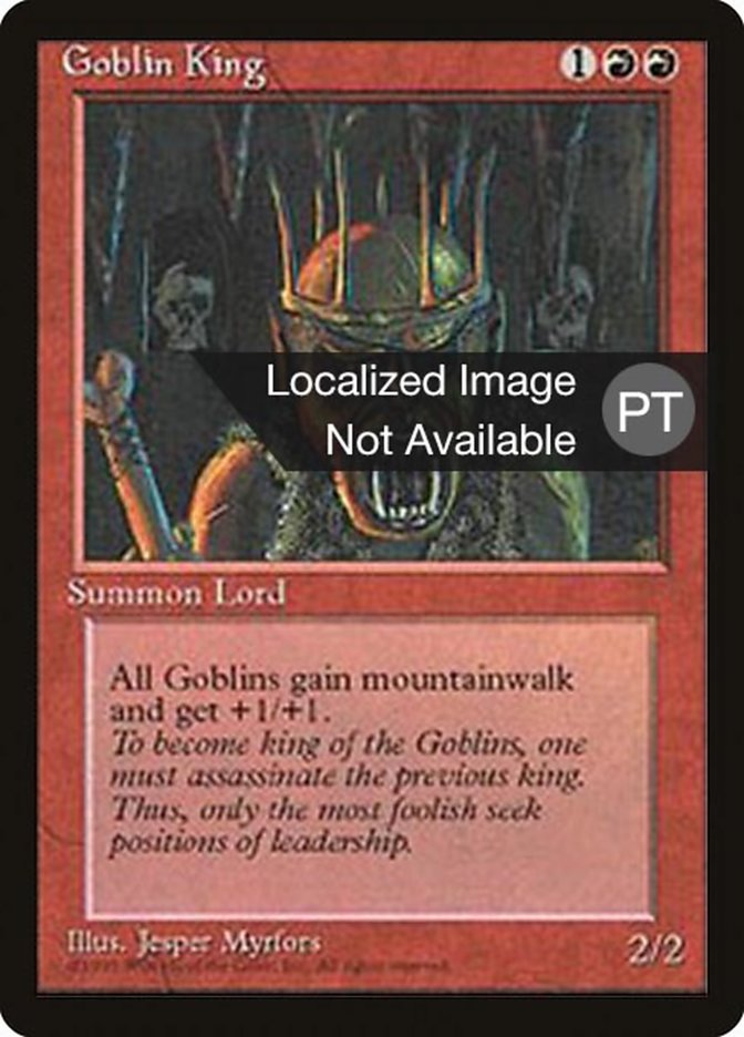 Goblin King [Fourth Edition (Foreign Black Border)] | Devastation Store