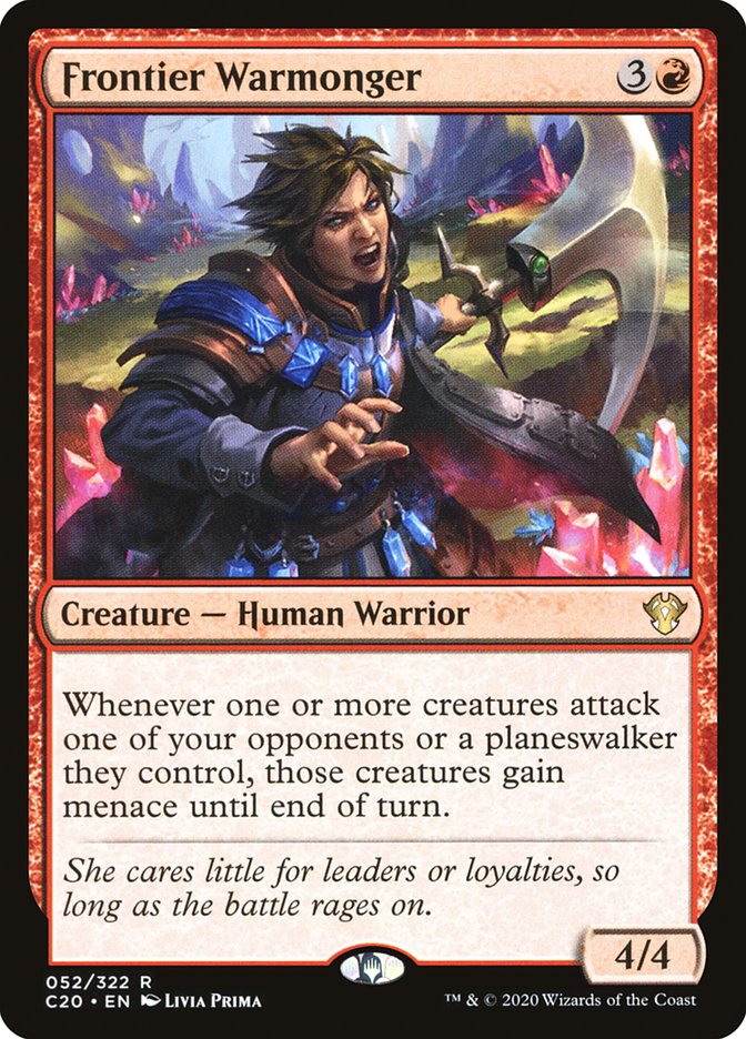 Frontier Warmonger [Commander 2020] | Devastation Store