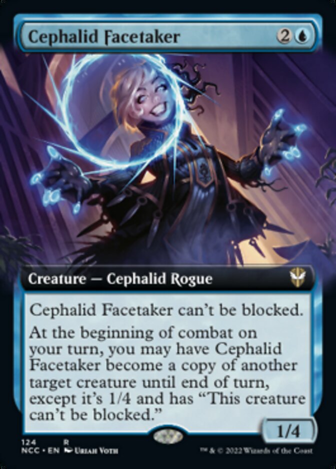 Cephalid Facetaker (Extended Art) [Streets of New Capenna Commander] | Devastation Store