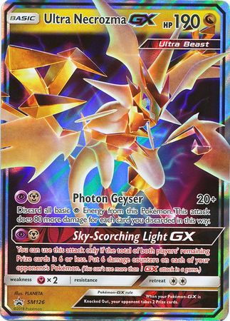 Ultra Necrozma GX (SM126) (Jumbo Card) [Sun & Moon: Black Star Promos] | Devastation Store