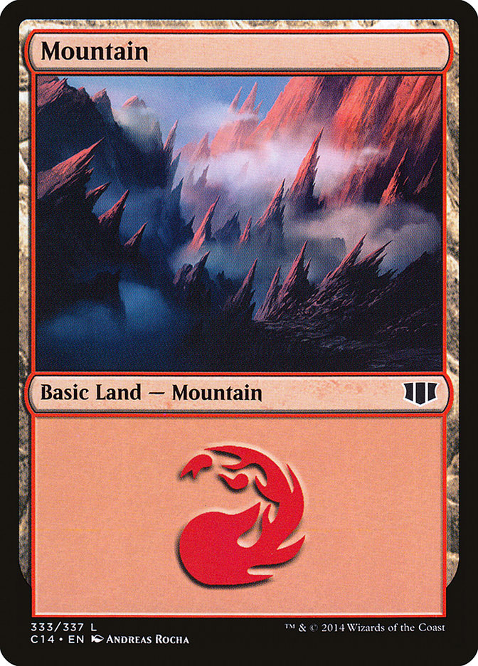 Mountain (333) [Commander 2014] | Devastation Store