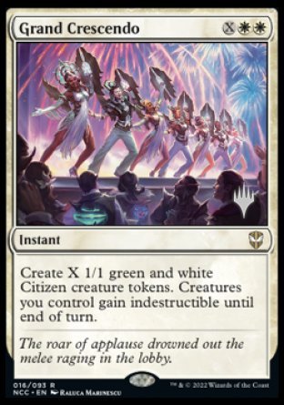 Grand Crescendo (Promo Pack) [Streets of New Capenna Commander Promos] | Devastation Store