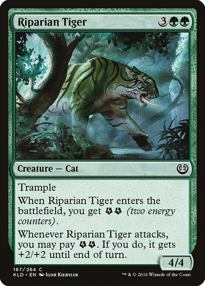 Riparian Tiger [Kaladesh] | Devastation Store