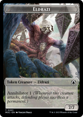 Goblin // Eldrazi Double-Sided Token [March of the Machine Commander Tokens] | Devastation Store