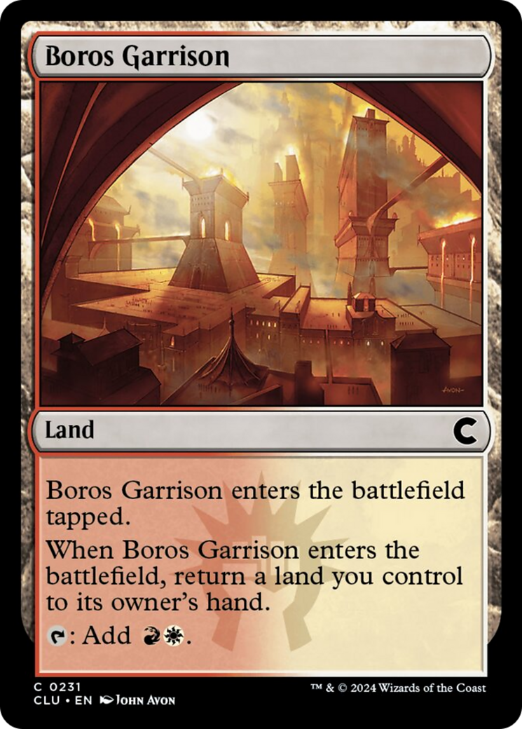 Boros Garrison [Ravnica: Clue Edition] | Devastation Store