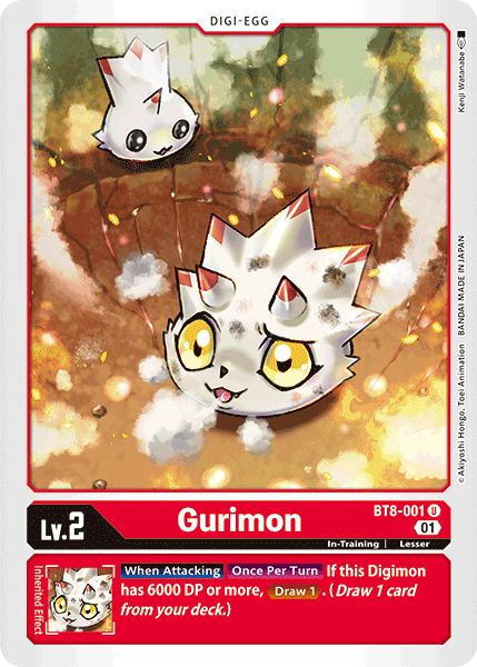 Gurimon [BT8-001] [New Awakening] | Devastation Store