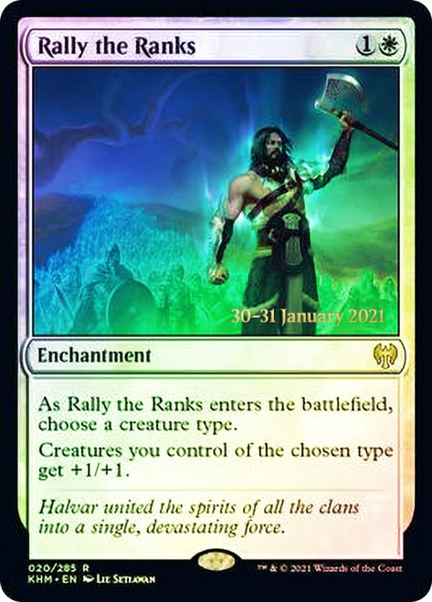 Rally the Ranks [Kaldheim Prerelease Promos] | Devastation Store