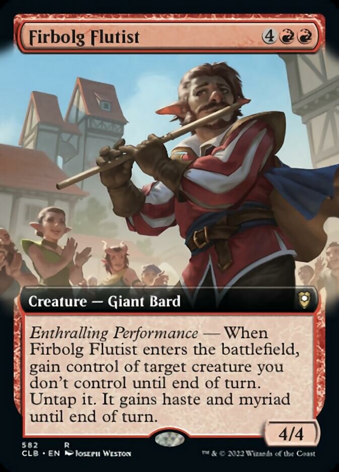 Firbolg Flutist (Extended Art) [Commander Legends: Battle for Baldur's Gate] | Devastation Store