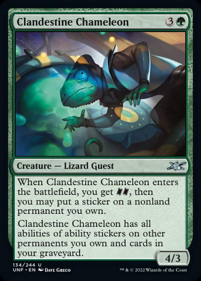 Clandestine Chameleon [Unfinity] | Devastation Store