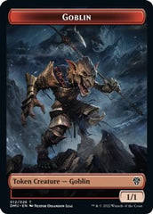 Zombie Knight // Goblin Double-sided Token [Dominaria United Commander Tokens] | Devastation Store