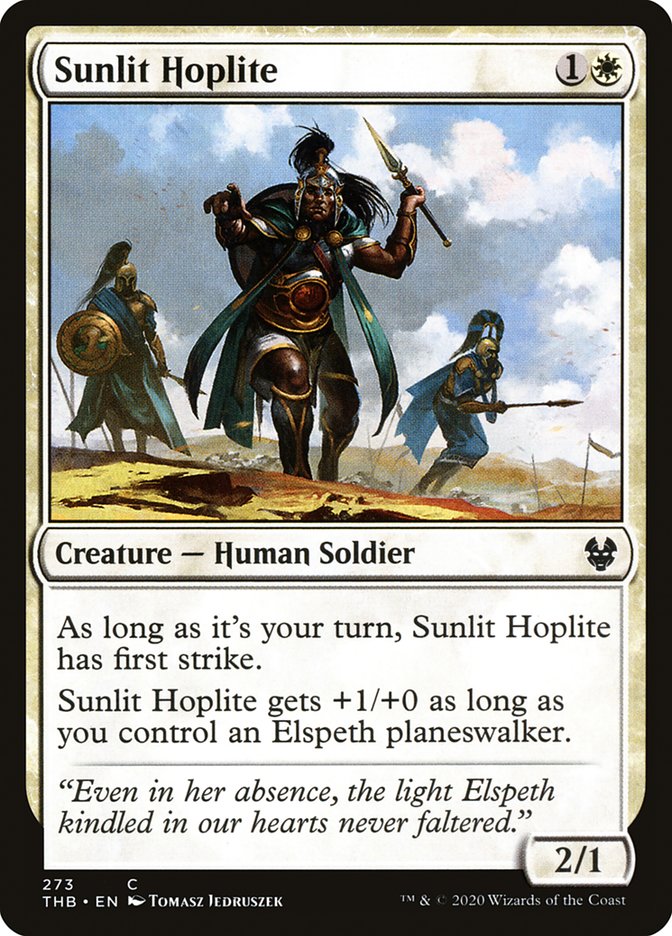 Sunlit Hoplite [Theros Beyond Death] | Devastation Store