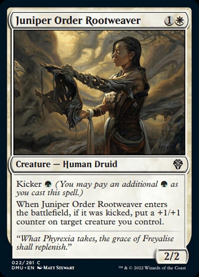 Juniper Order Rootweaver [Dominaria United] | Devastation Store