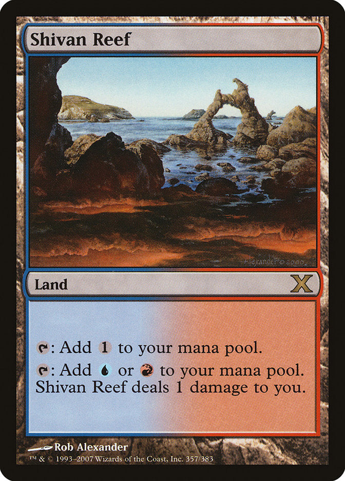 Shivan Reef [Tenth Edition] | Devastation Store