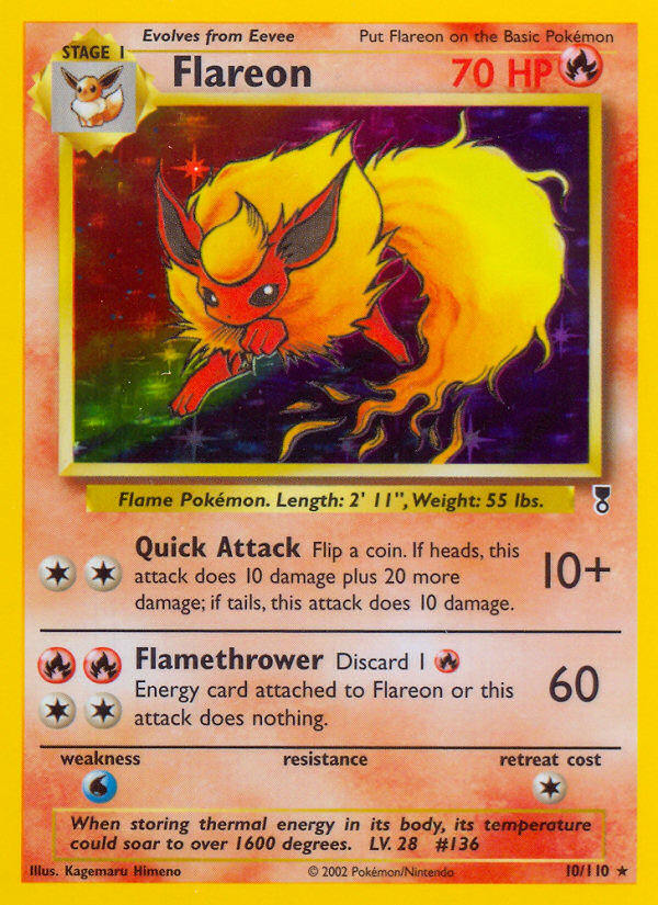 Flareon (10/110) [Legendary Collection] | Devastation Store