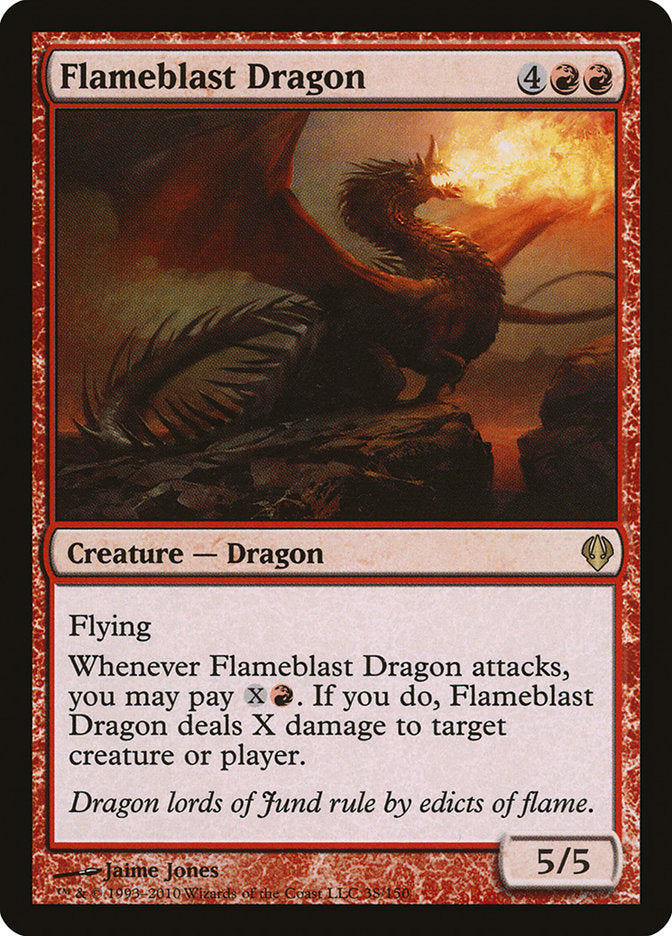 Flameblast Dragon [Archenemy] - Devastation Store | Devastation Store