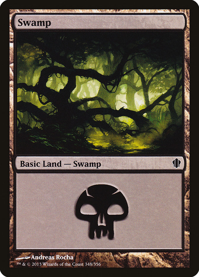 Swamp (348) [Commander 2013] - Devastation Store | Devastation Store