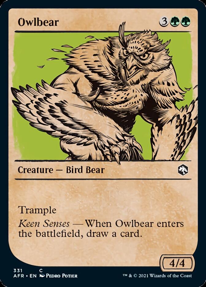 Owlbear (Showcase) [Dungeons & Dragons: Adventures in the Forgotten Realms] | Devastation Store