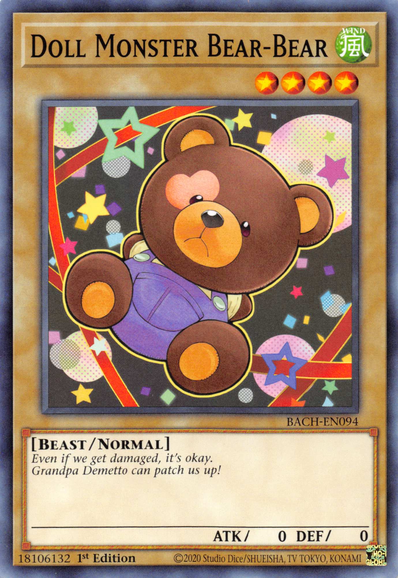 Doll Monster Bear-Bear [BACH-EN094] Common | Devastation Store