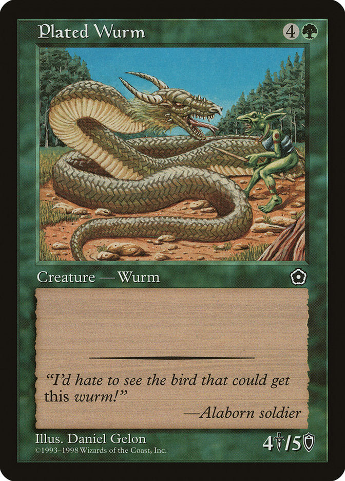 Plated Wurm [Portal Second Age] | Devastation Store