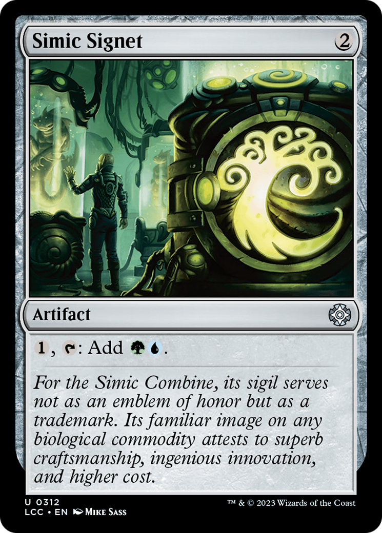 Simic Signet [The Lost Caverns of Ixalan Commander] | Devastation Store