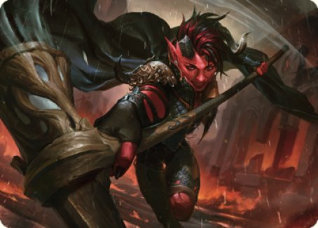 Karlach, Fury of Avernus Art Card (34) [Commander Legends: Battle for Baldur's Gate Art Series] | Devastation Store