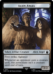 Alien Angel // Dalek Double-Sided Token [Doctor Who Tokens] | Devastation Store