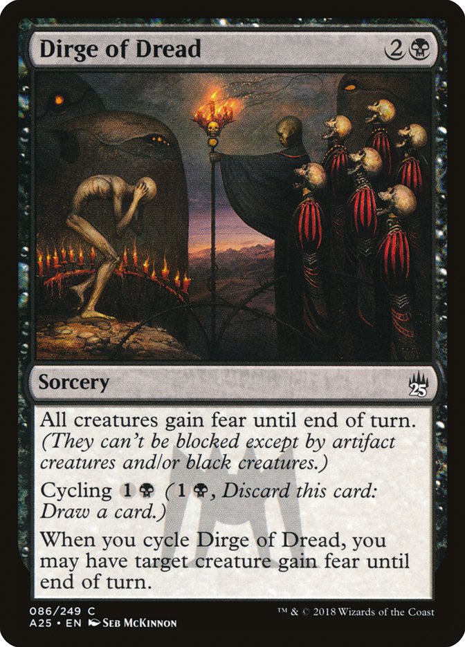 Dirge of Dread [Masters 25] | Devastation Store