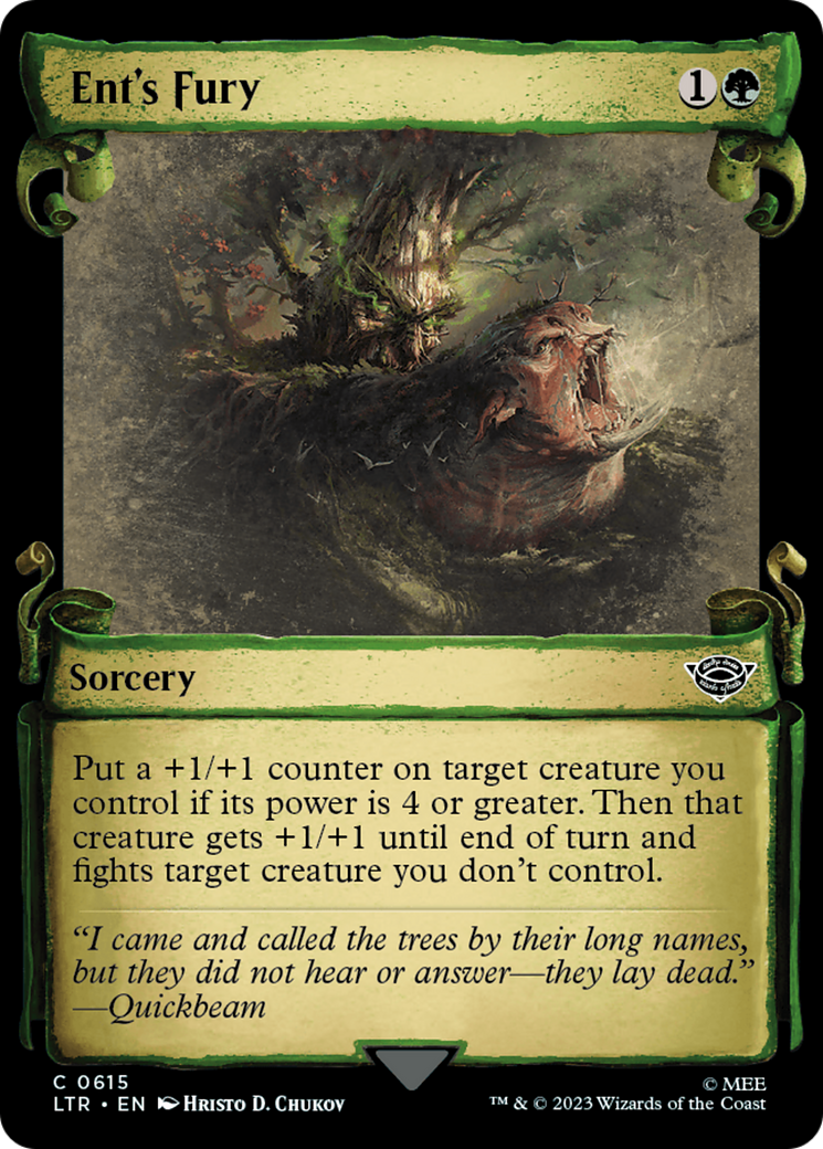 Ent's Fury [The Lord of the Rings: Tales of Middle-Earth Showcase Scrolls] | Devastation Store