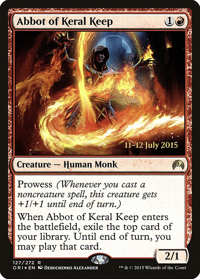 Abbot of Keral Keep [Magic Origins Prerelease Promos] - Devastation Store | Devastation Store