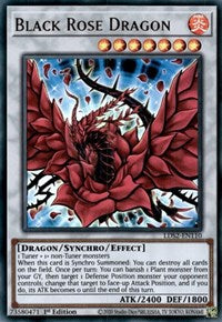 Black Rose Dragon [LDS2-EN110] Ultra Rare | Devastation Store