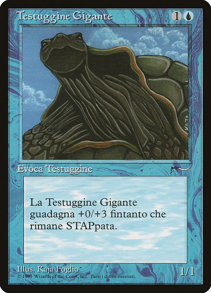 Giant Tortoise (Italian) - "Testuggine Gigante" [Rinascimento] | Devastation Store