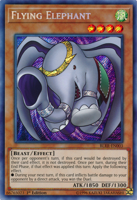 Flying Elephant [BLRR-EN003] Secret Rare | Devastation Store