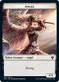 Angel // Elemental (010) Double-sided Token [Commander 2020 Tokens] | Devastation Store