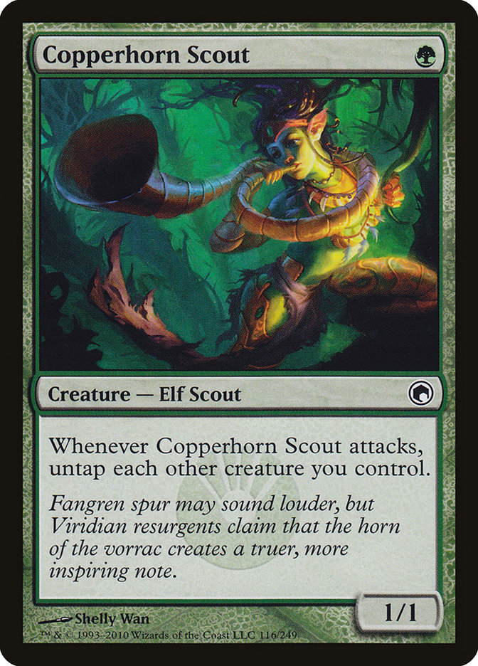 Copperhorn Scout [Scars of Mirrodin] - Devastation Store | Devastation Store