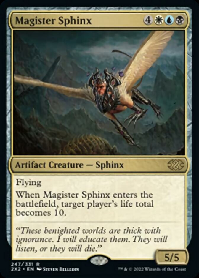 Magister Sphinx [Double Masters 2022] | Devastation Store