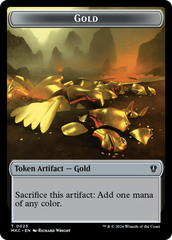 Gold // The Monarch Double-Sided Token [Murders at Karlov Manor Commander Tokens] | Devastation Store