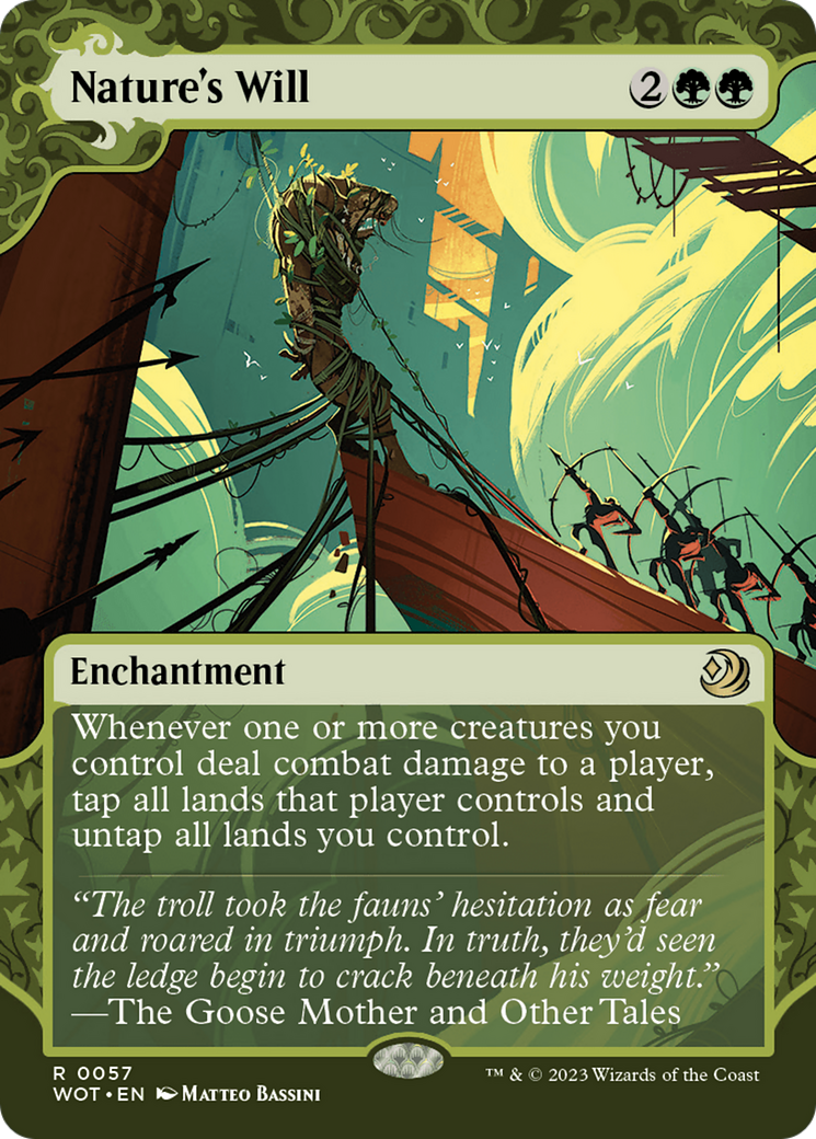 Nature's Will [Wilds of Eldraine: Enchanting Tales] | Devastation Store