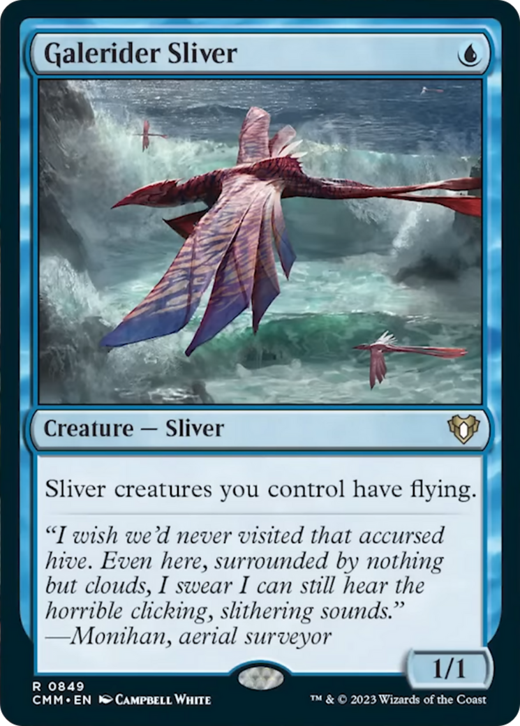 Galerider Sliver [Commander Masters] | Devastation Store