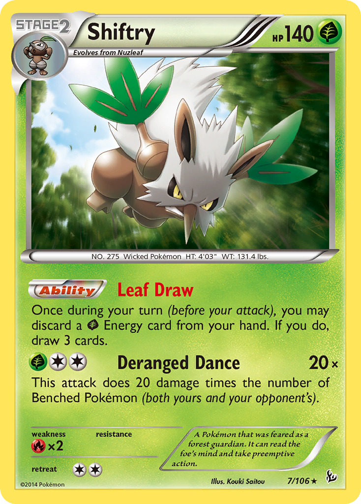 Shiftry (7/106) [XY: Flashfire] | Devastation Store