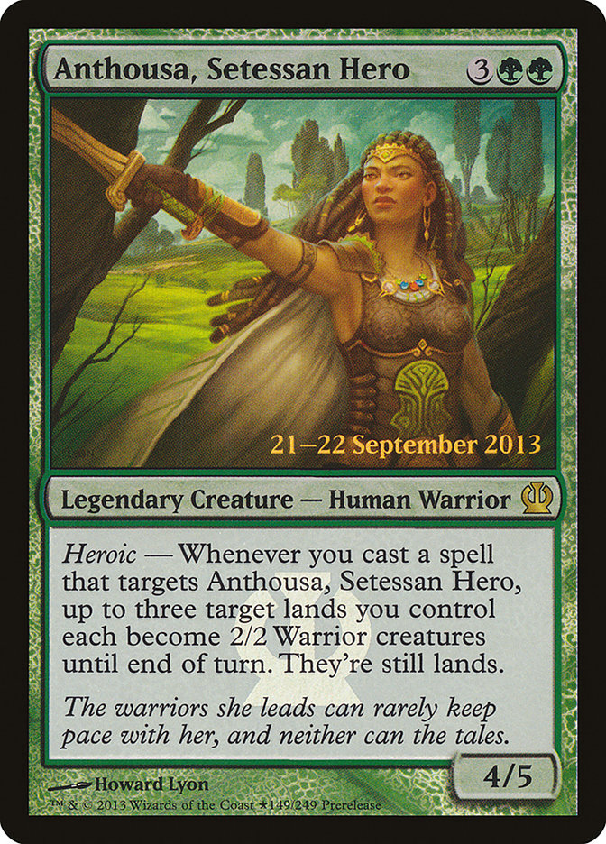 Anthousa, Setessan Hero  [Theros Prerelease Promos] - Devastation Store | Devastation Store