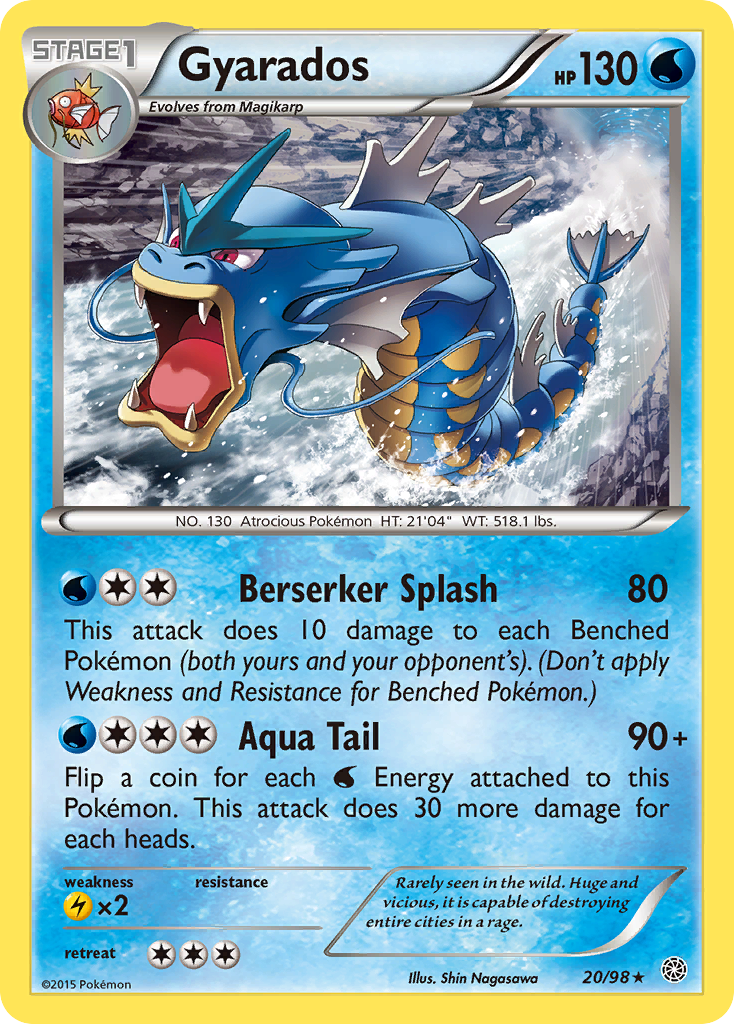 Gyarados (20/98) [XY: Ancient Origins] | Devastation Store