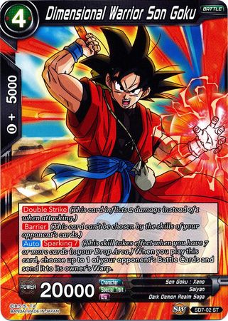 Dimensional Warrior Son Goku (Starter Deck - Shenron's Advent) (SD7-02) [Miraculous Revival] | Devastation Store