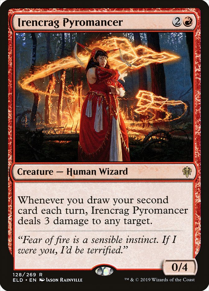 Irencrag Pyromancer [Throne of Eldraine] | Devastation Store