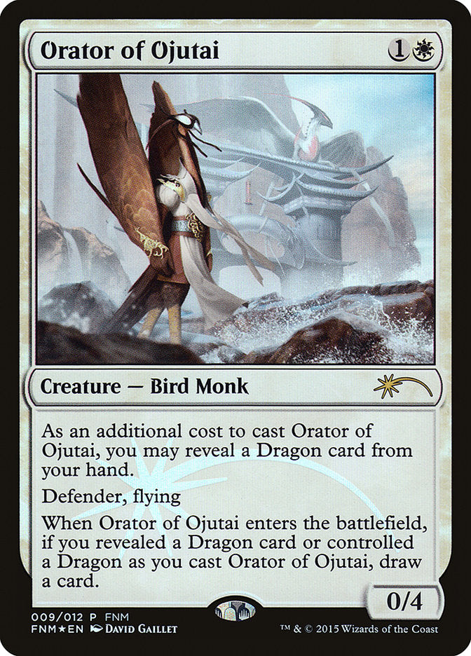 Orator of Ojutai [Friday Night Magic 2015] | Devastation Store